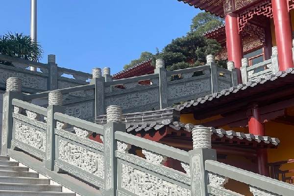 大连道观仿古石栏杆厂家 厂家产地工厂 本市品牌